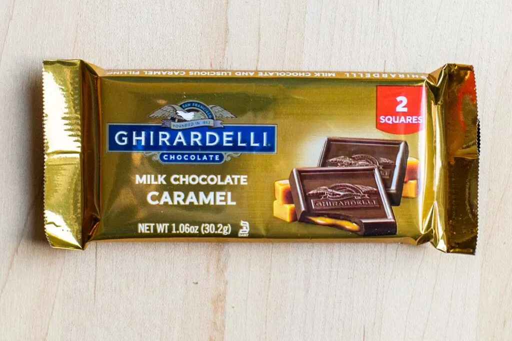 Ghirardelli chocolate bar
