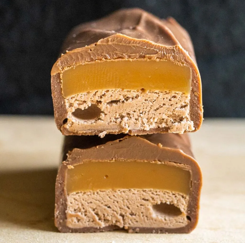 Milky Way Bar - Stacked Cross Section
