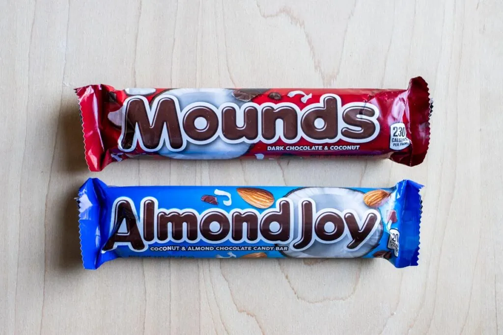 Mound's and Almond Joy Bars