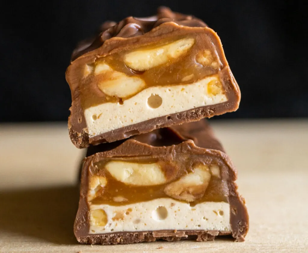 Snickers Bar Cross Section