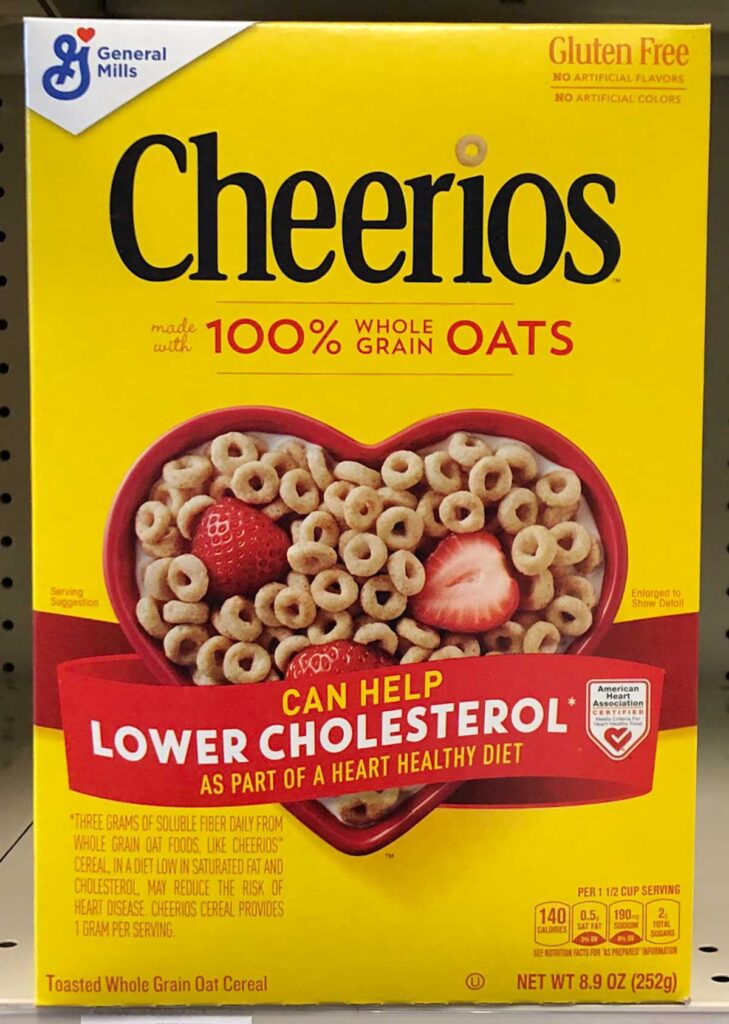 Cheerios Box
