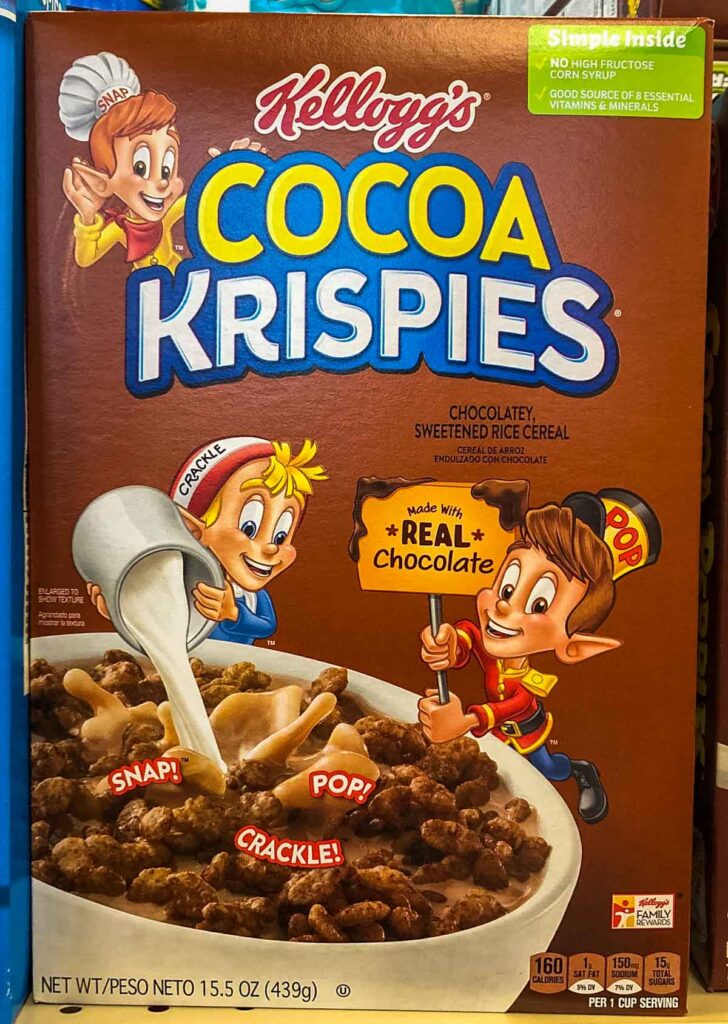 Cocoa Krispies Box