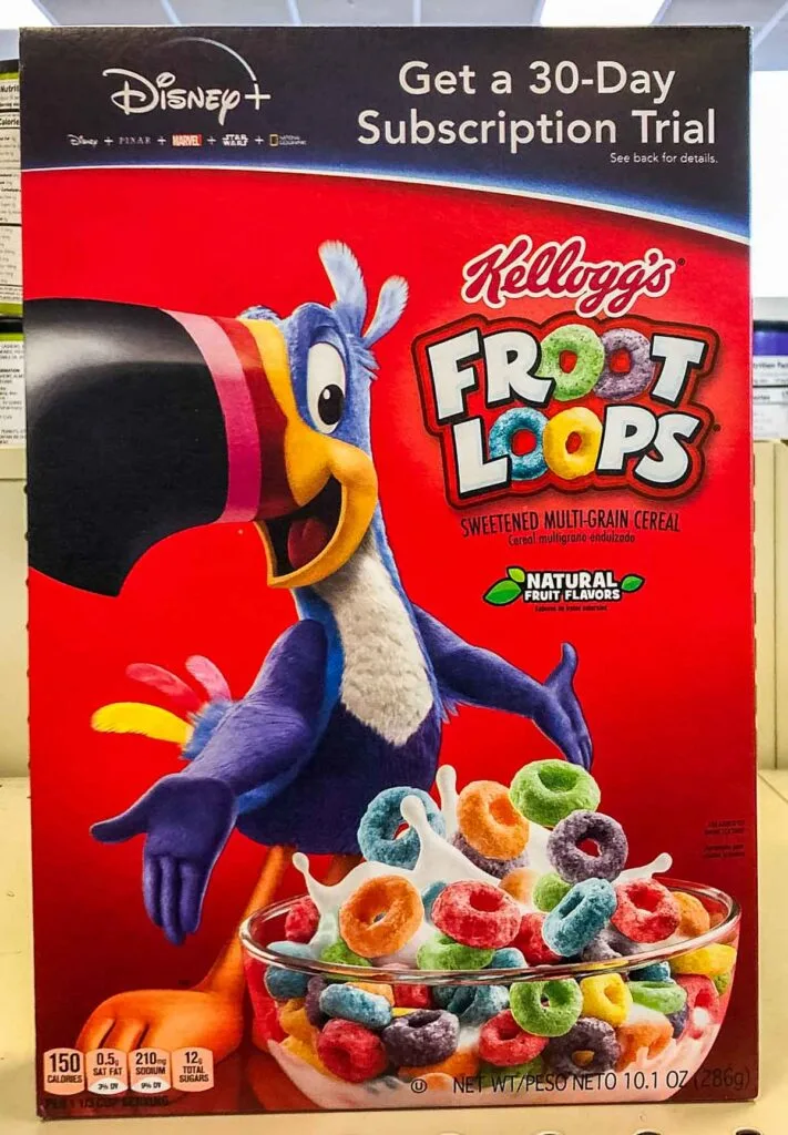Froot Loops Box