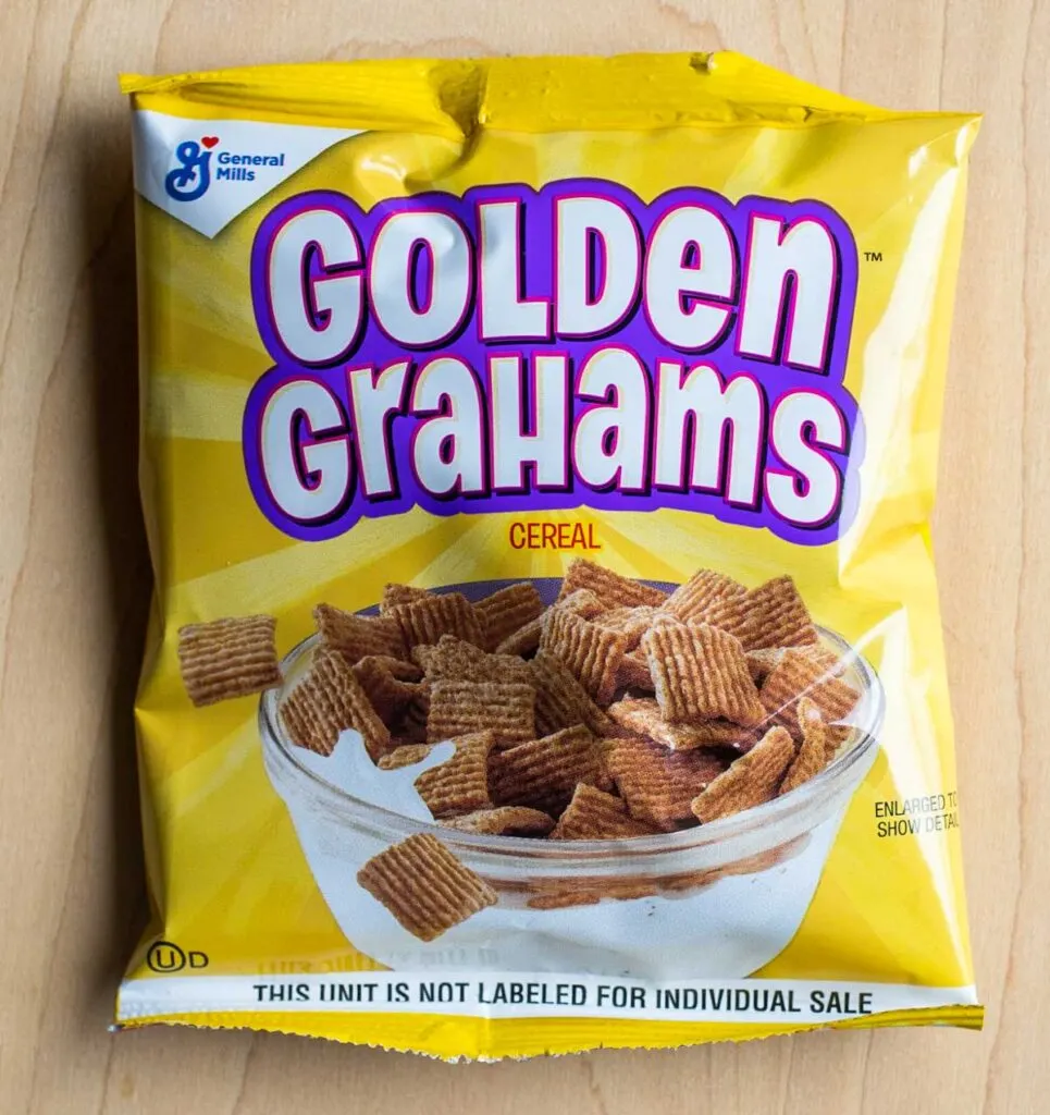 Golden Grahams Cereal Bag