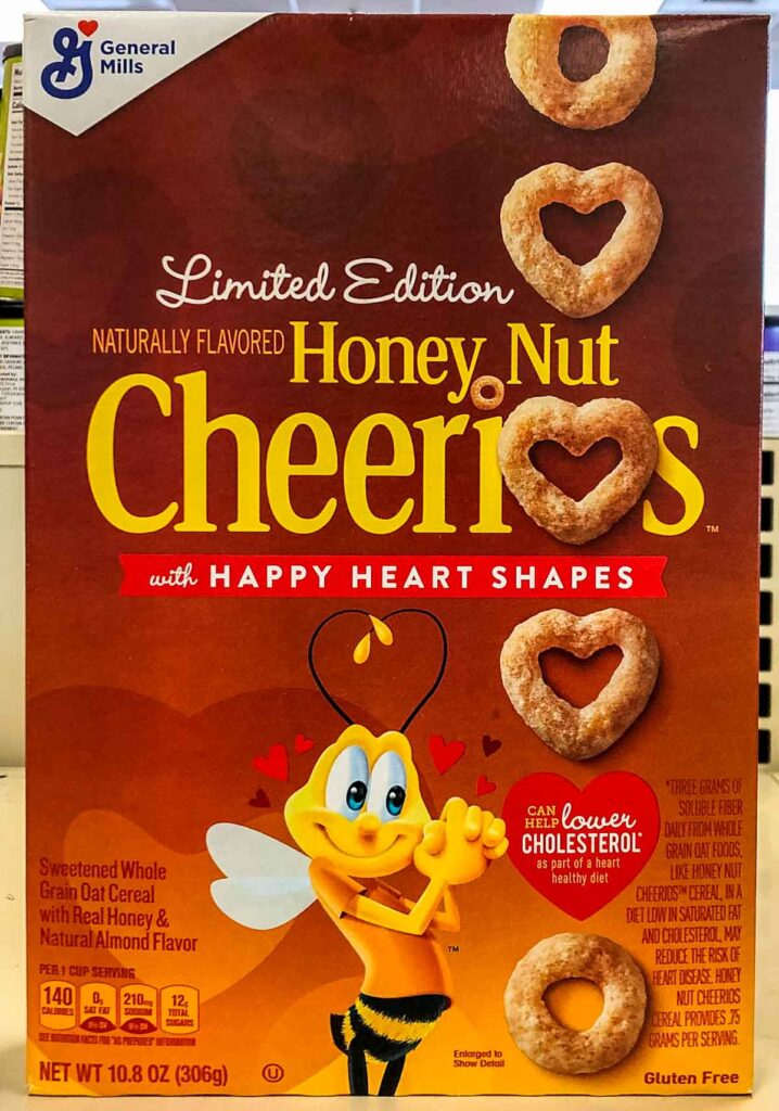 Honey Nut Cheerios Box