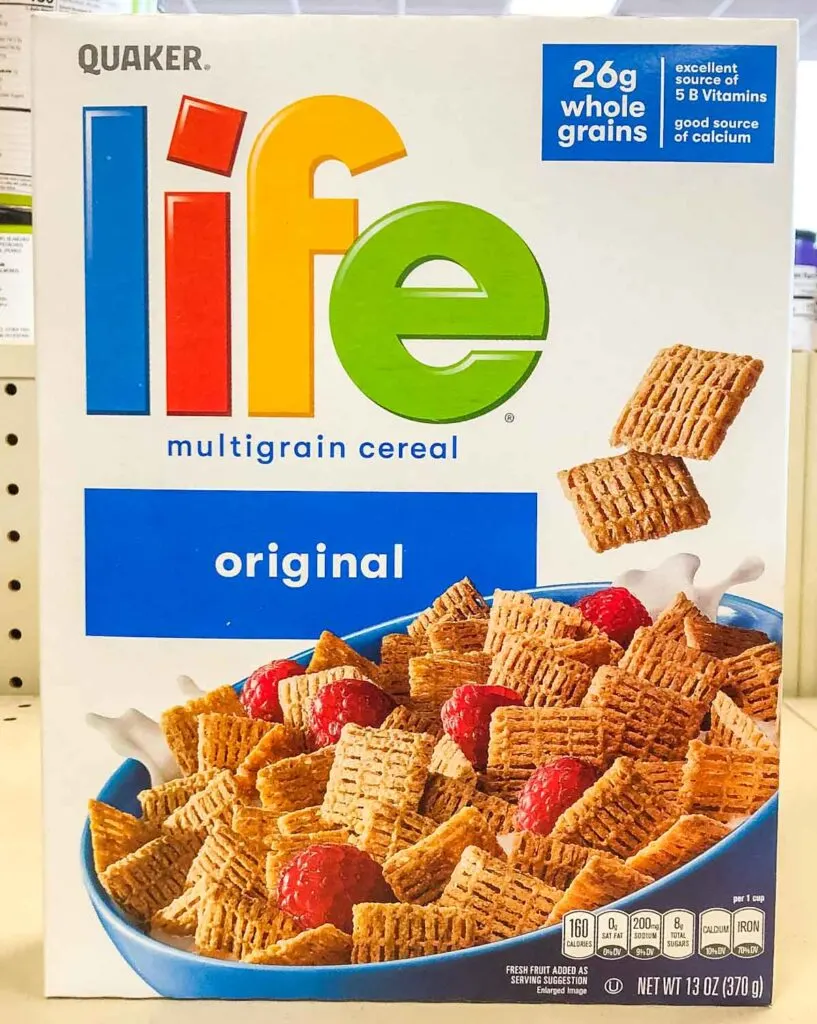 Life Cereal Box
