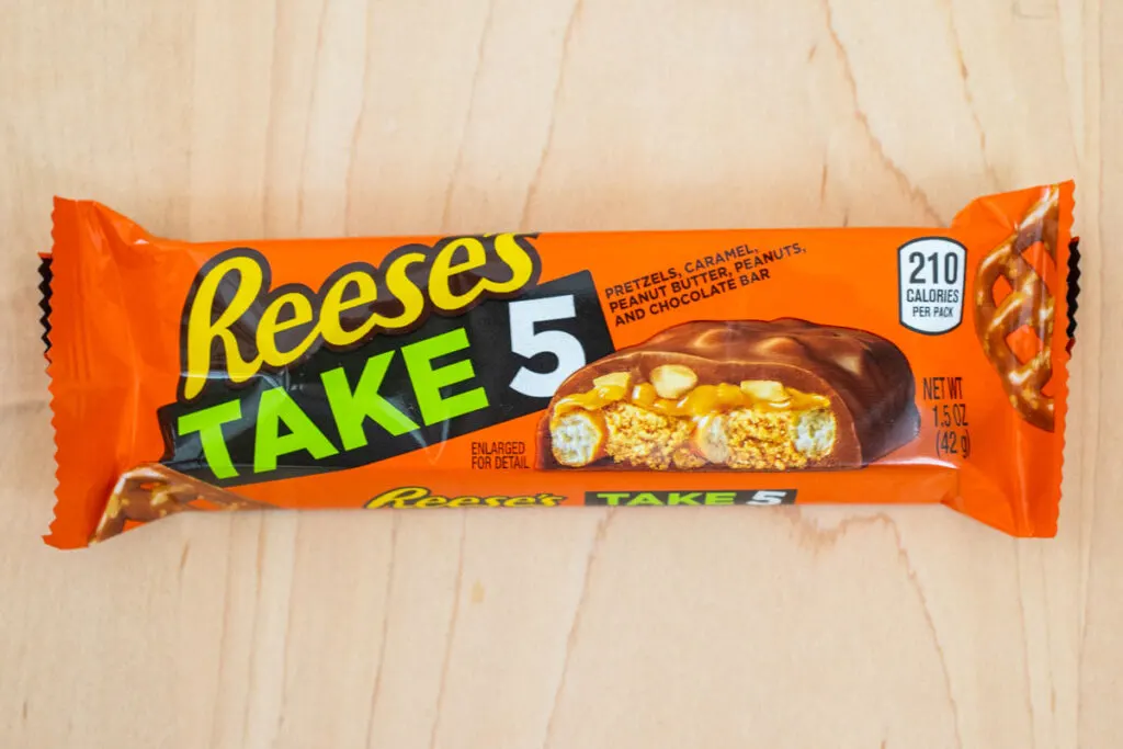 Take 5 Candy Bar in Wrapper