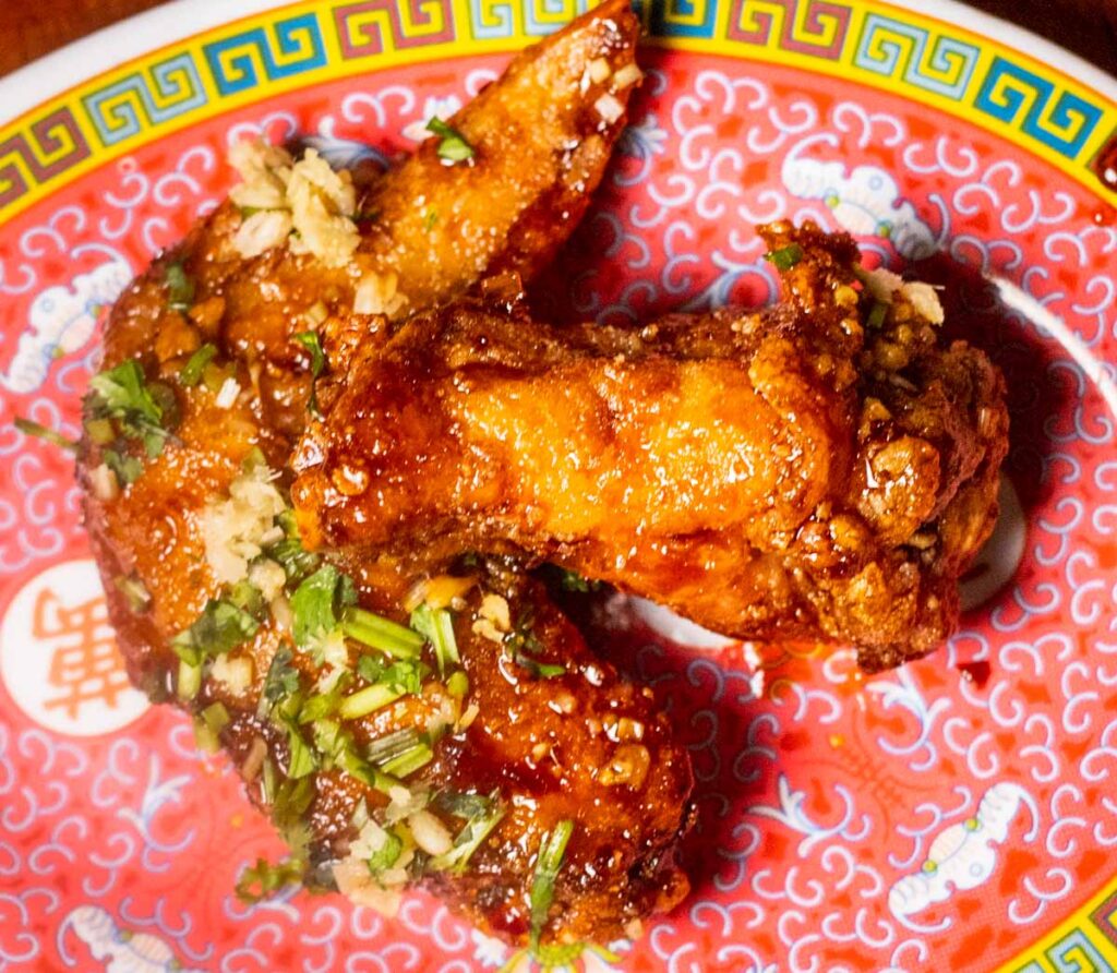 Crispy Chicken Wings at Mopho in New Orleans