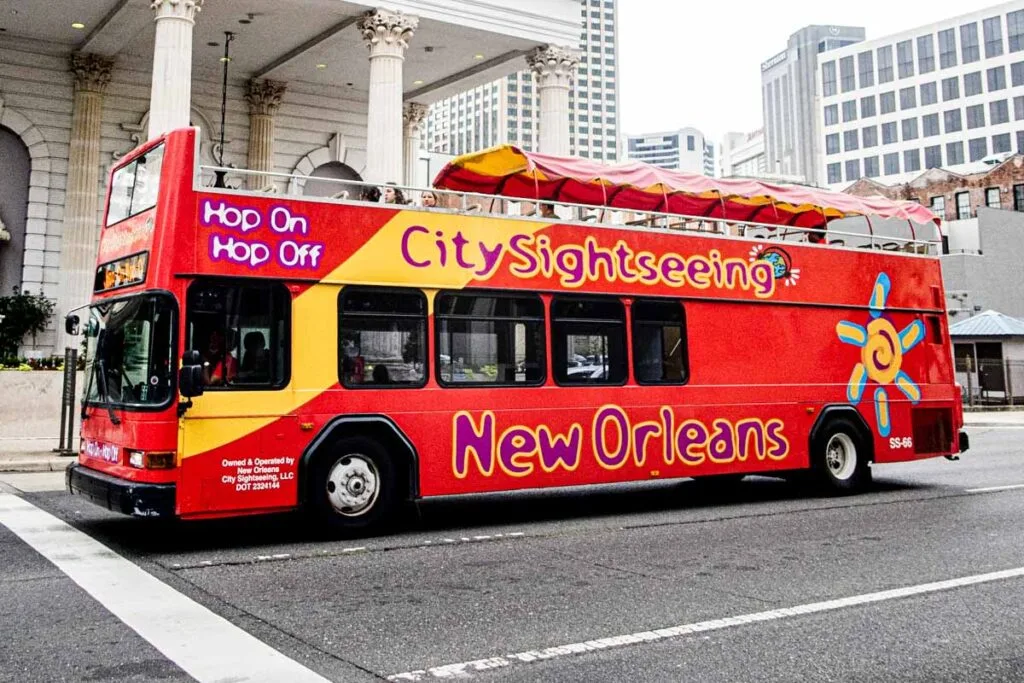 Hop On Hop Off Bus in New Orleans