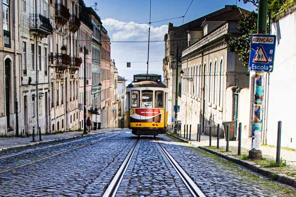 28 Tram in Lisbon