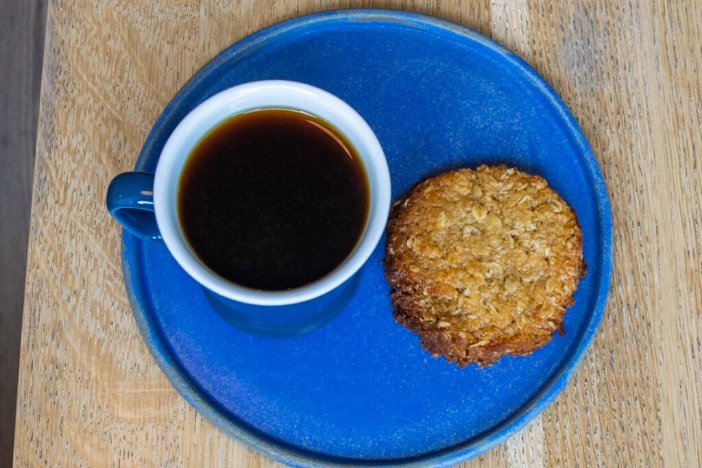Coffee and Cookie at Darcys Kaffe in Copenhagen