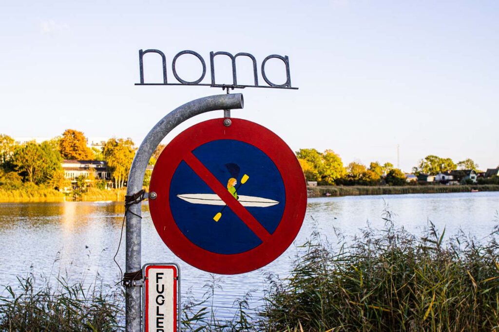 Noma Sign in Copenhagen