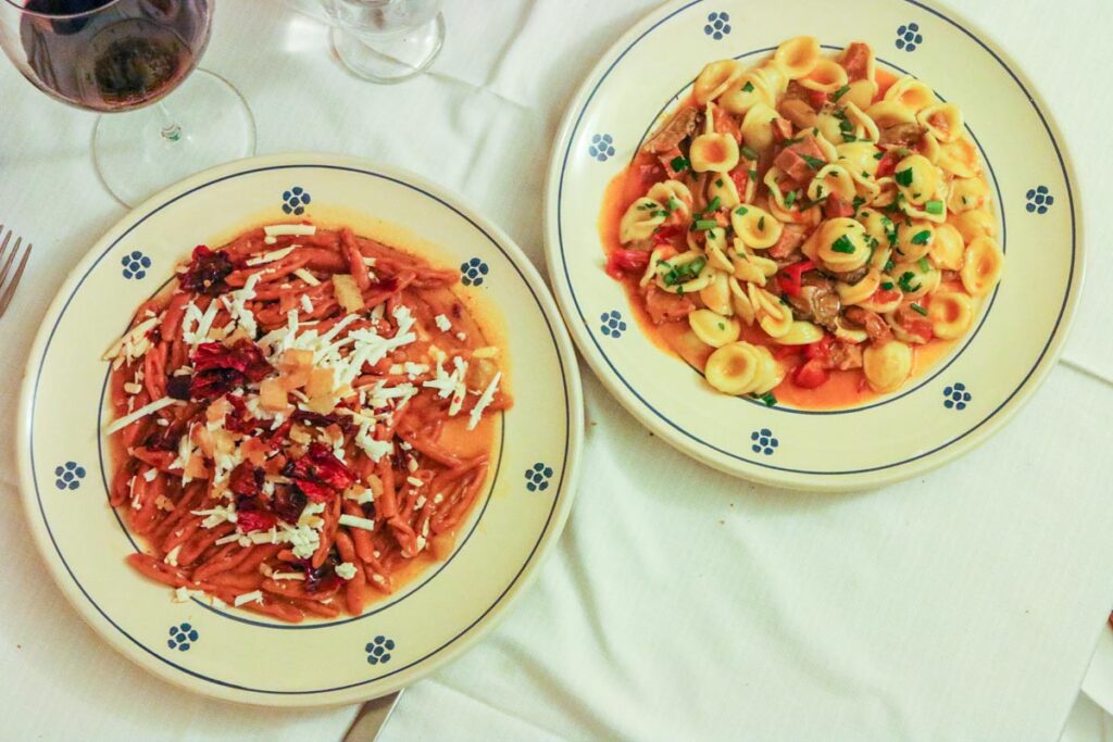 Pasta Dishes in Matera