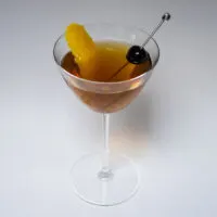 Bijou Cocktail in Coupe Glass