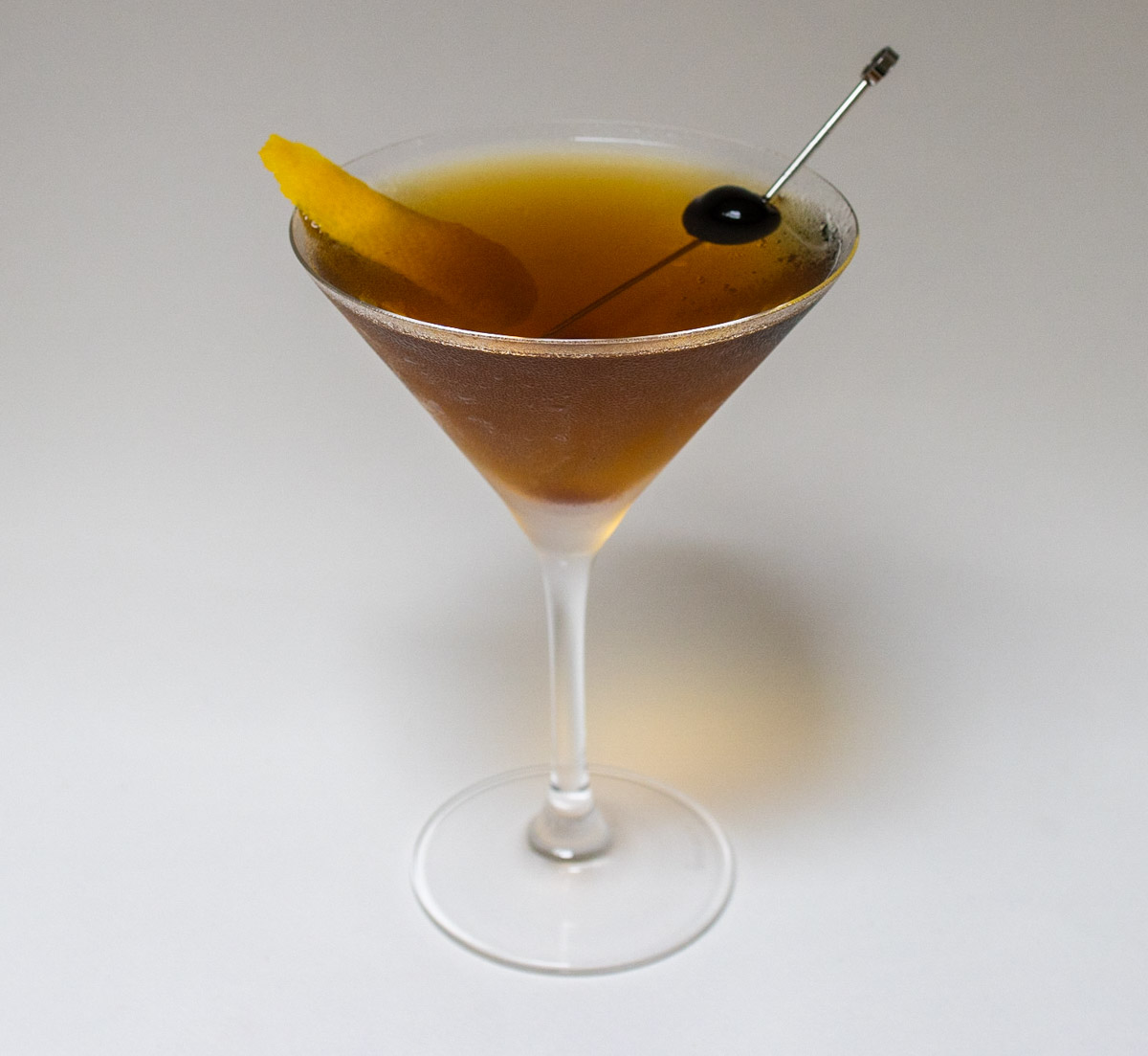 Bijou Cocktail with White Background Square