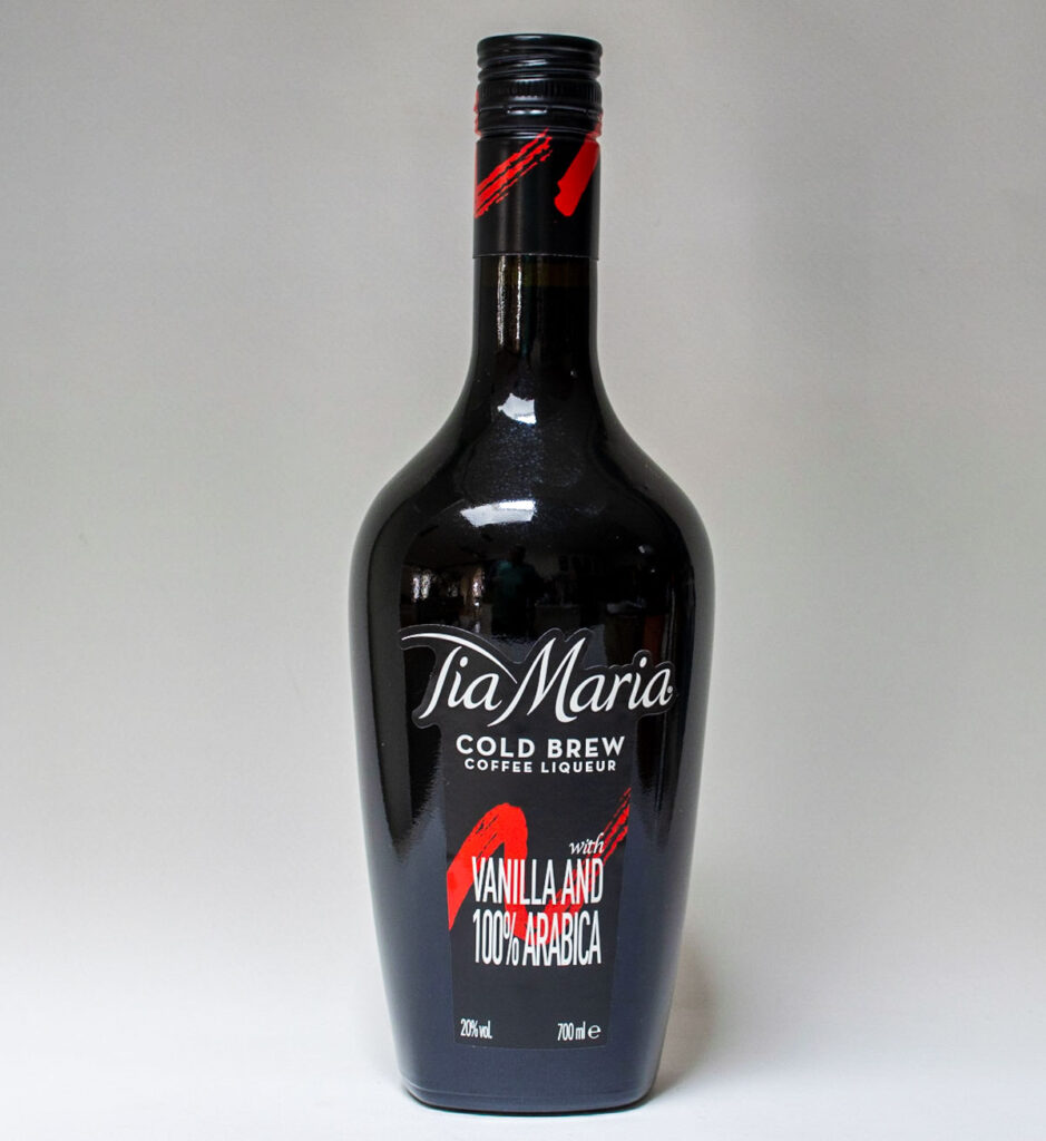 Bottle of Tia Maria Coffee Liqueur