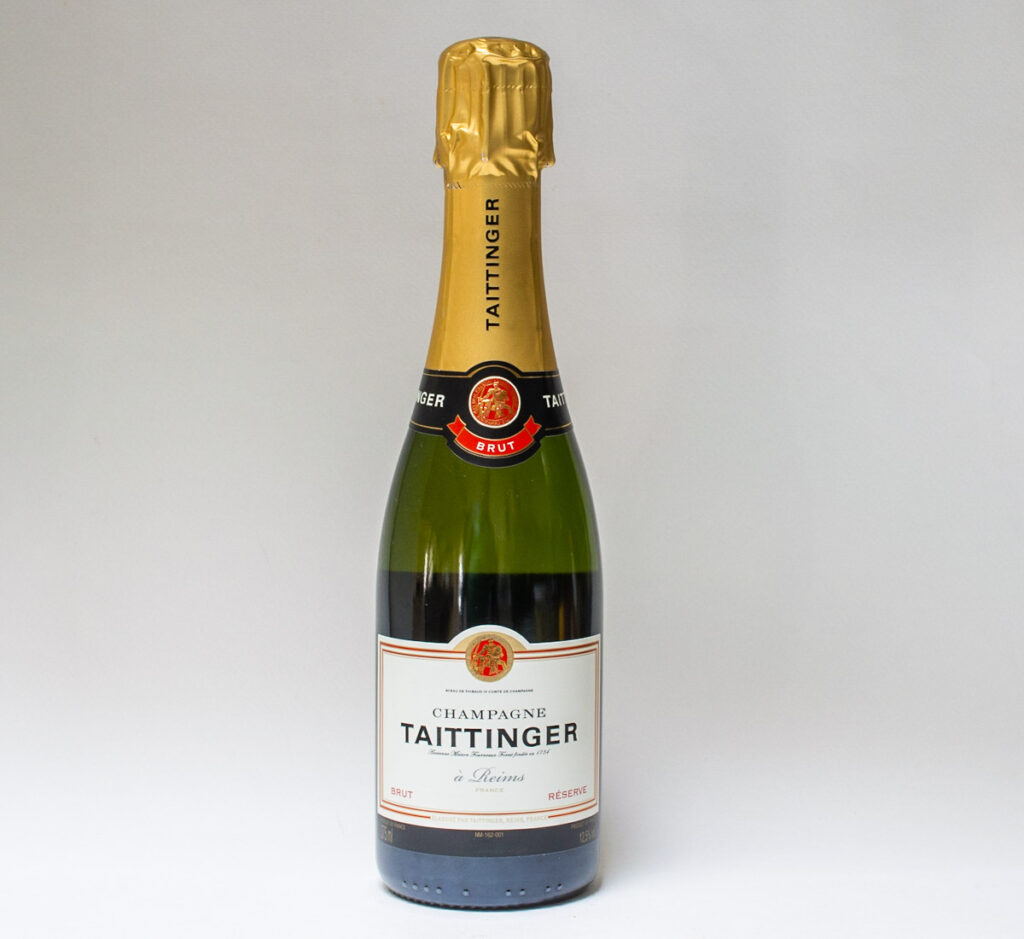 Taittinger Champagne Bottle