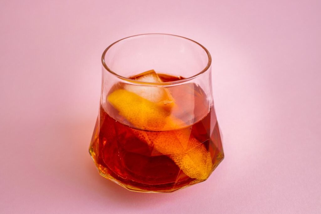 Vieux Carre with Pink Background