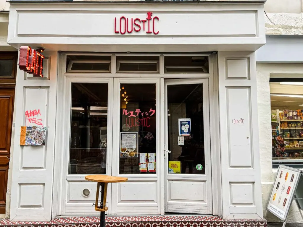 Cafe Loustic in Paris