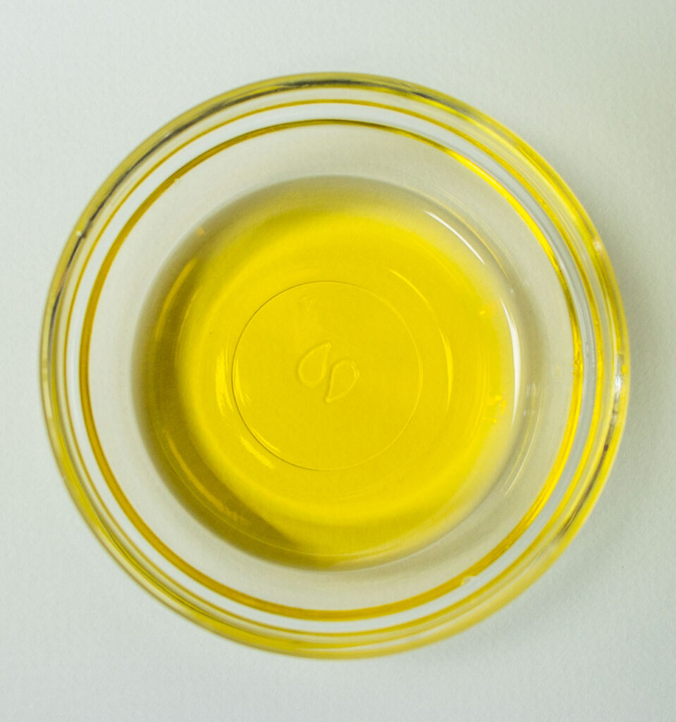 Extra Virgin Olive Oil in a small bowl
