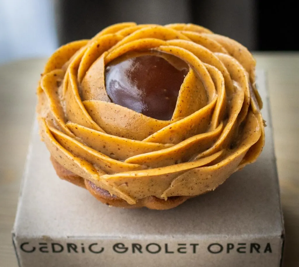 Fleur Brest at Cedric Grolet Opera in Paris
