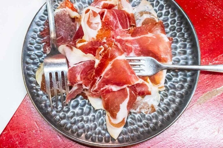 Jamon at Bar Brutal in Barcelona