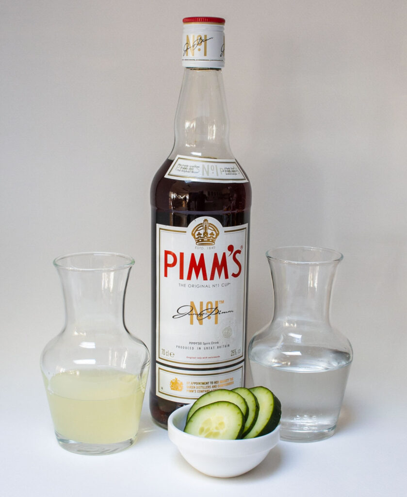 Pimms Cup Cocktail Ingredients without Ice