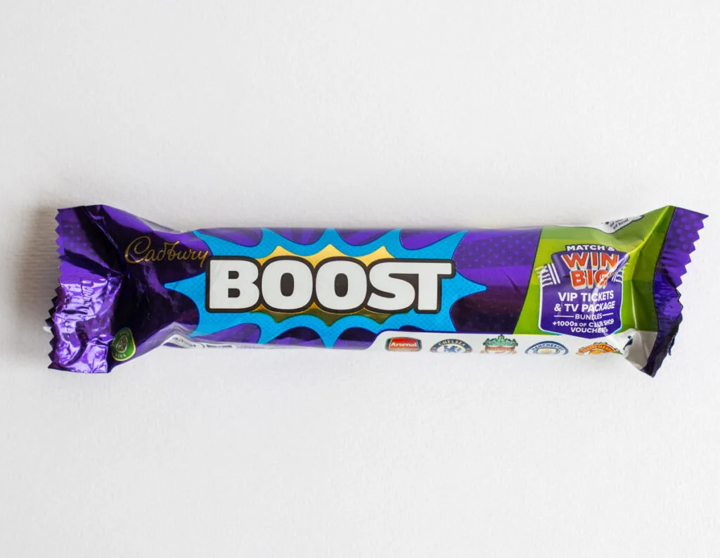 Cadbury Boost Wrapped