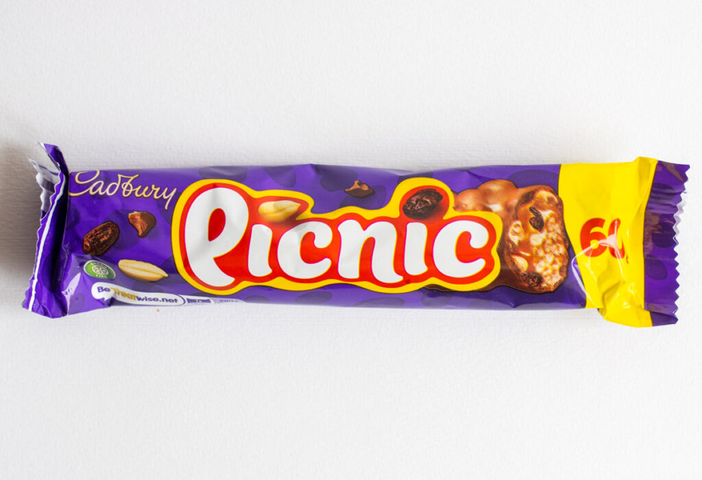Cadbury Picnic Wrapped