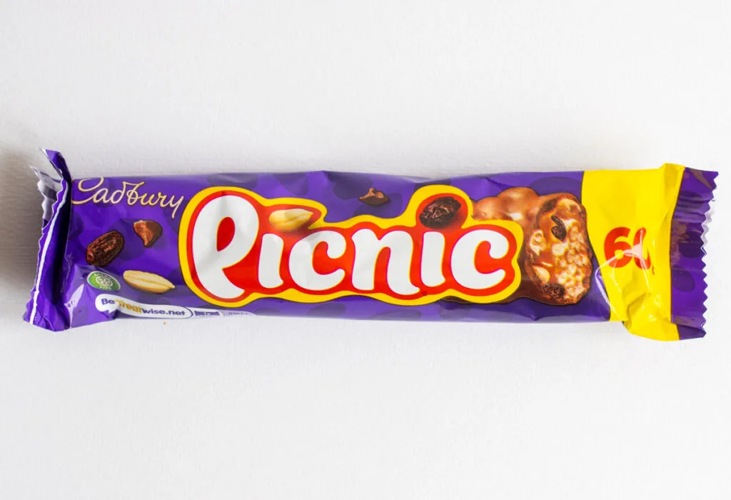 Cadbury Picnic Wrapped