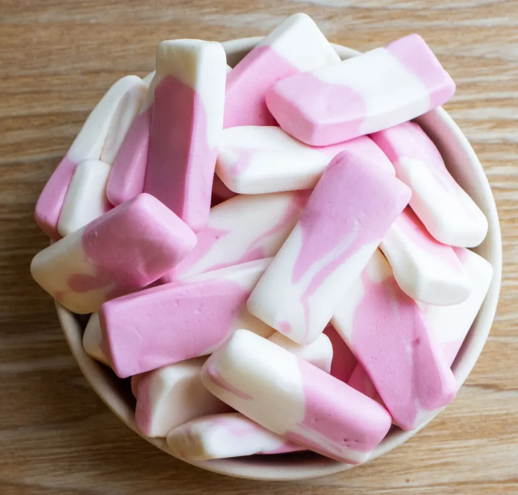 Drumstick Squashies in White Bowl