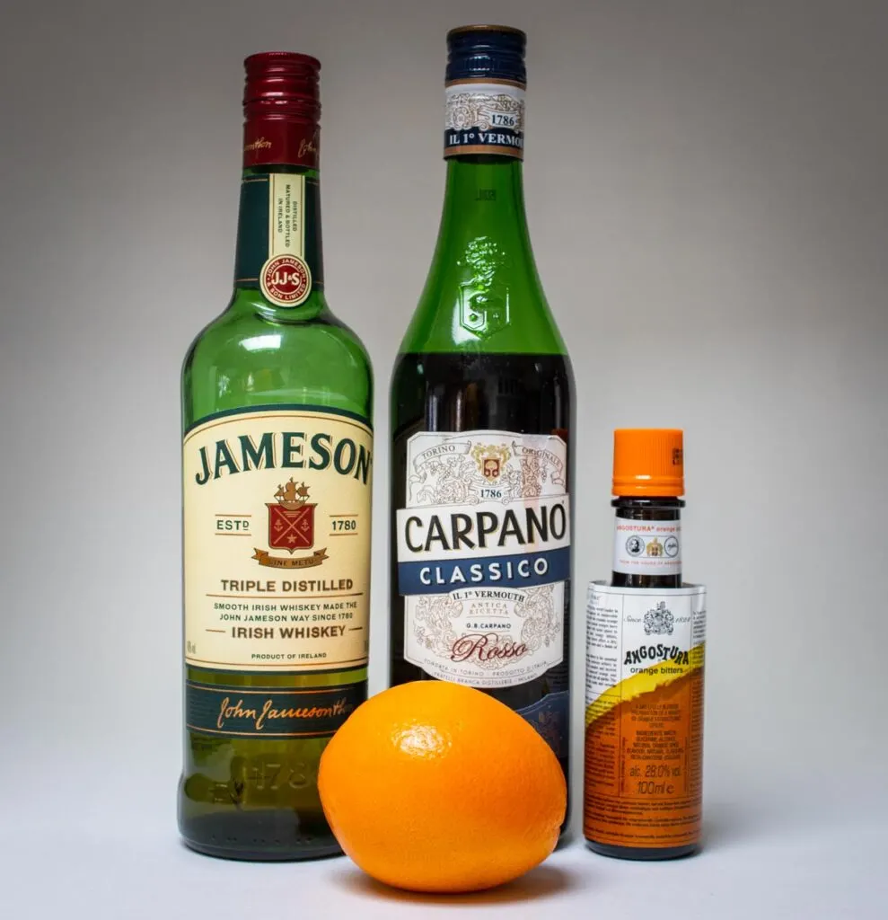 Emerald Cocktail Ingredients