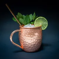 Kentucky Mule with Black Background