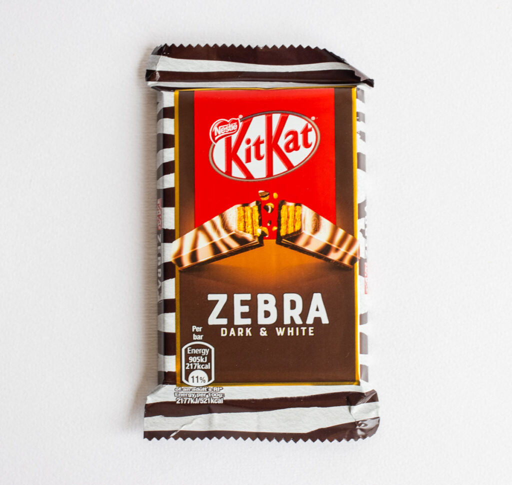 Netle Kit Kat Zebra Wrapped