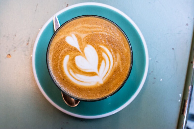 Flat White at MOKXA Boutique in Lyon