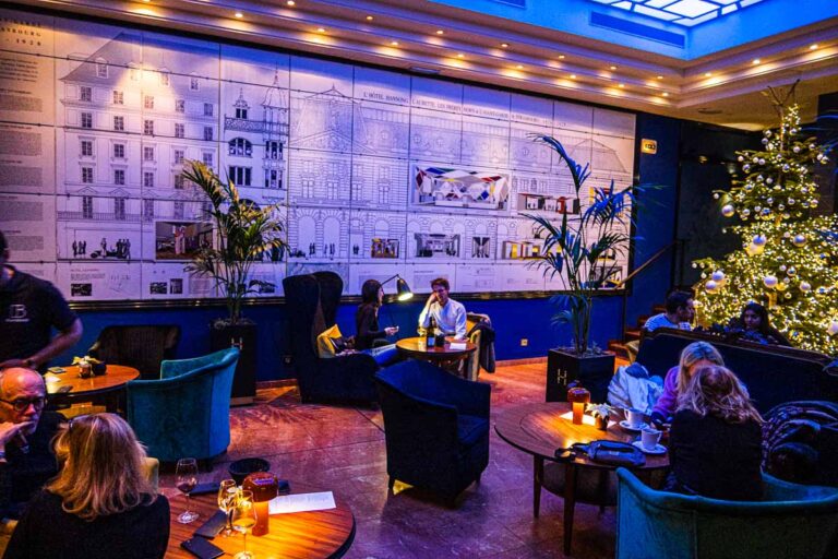 Inside Black and Wine in Strasbourg