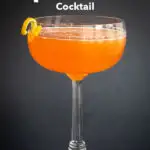 Pinterest image: photo of Paper Plan cocktail with caption reading 