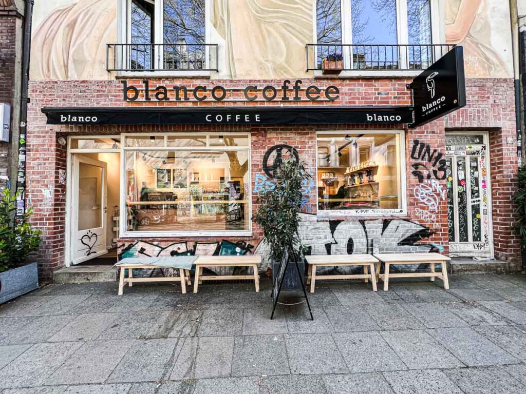 Blanco Cafe in Hamburg Germany