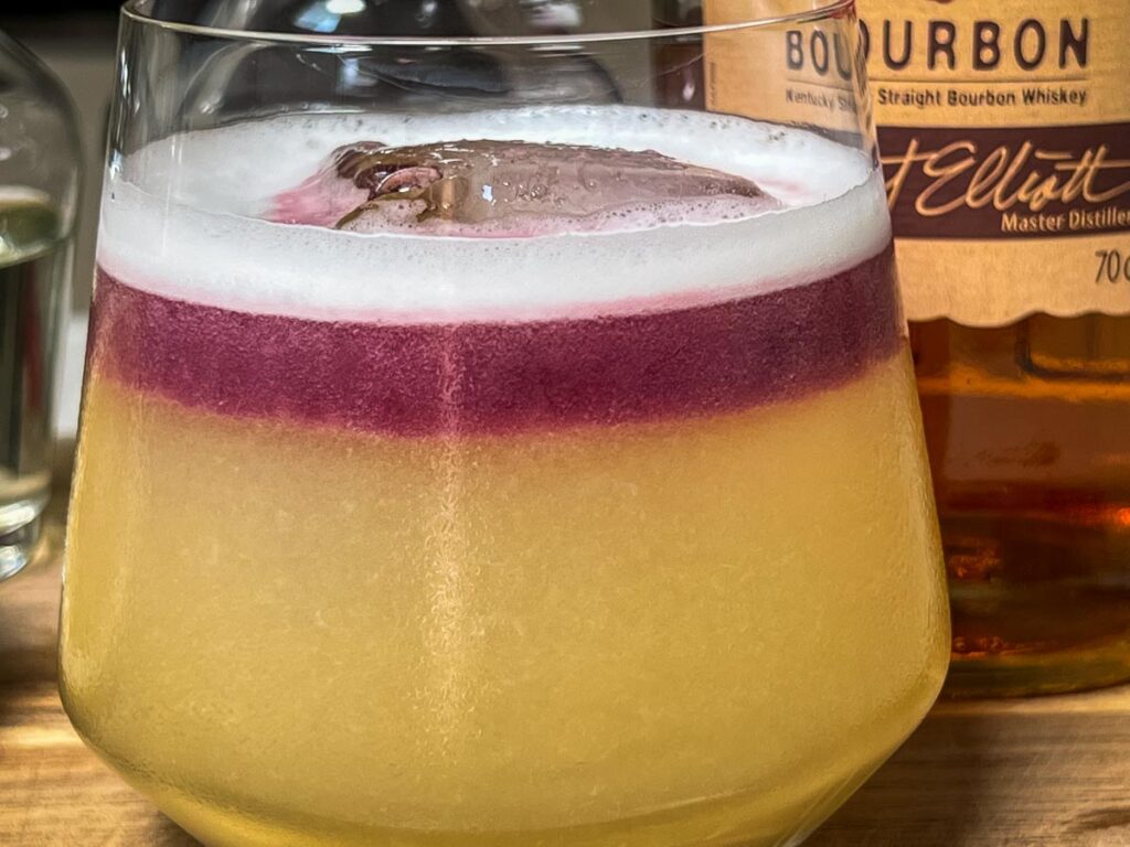 Crafted New York Sour Cocktail