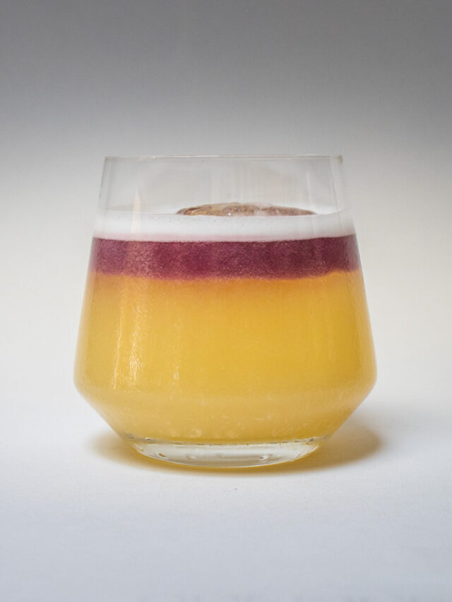 Easy New York Sour Cocktail Story