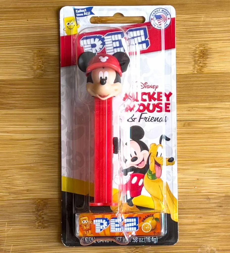 Mickey Mouse PEZ Dispenser in Package