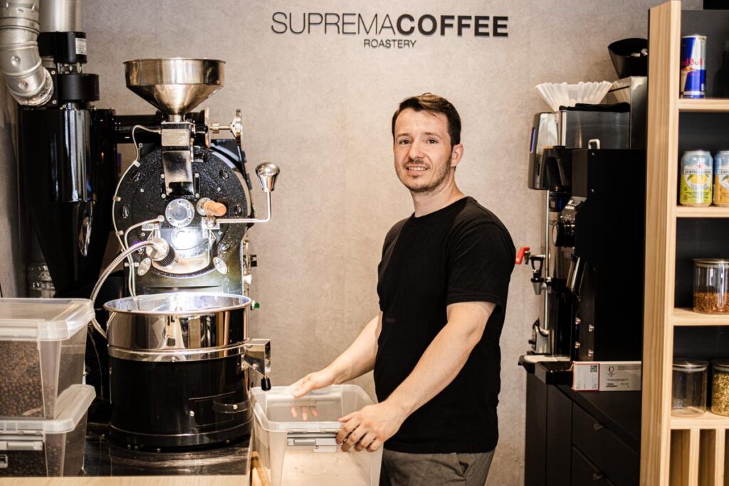 Owner of Suprema Coffee in Philadelhia