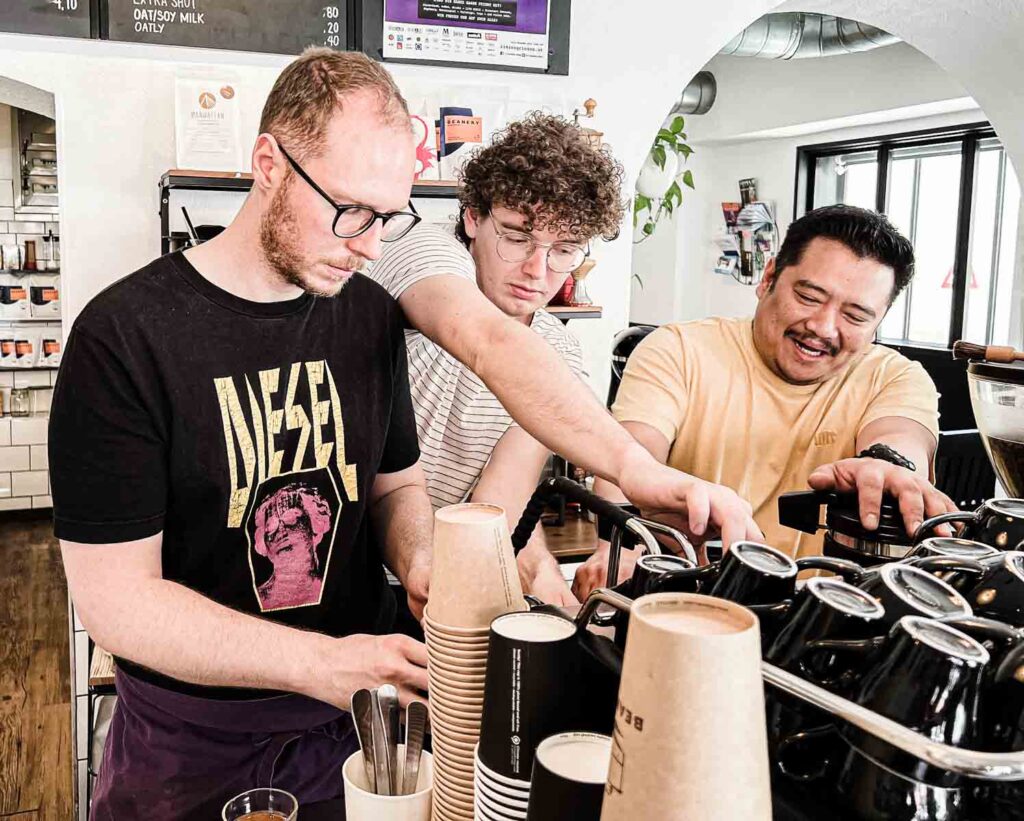 Brew Team at Beanery Specialty Coffee in Graz