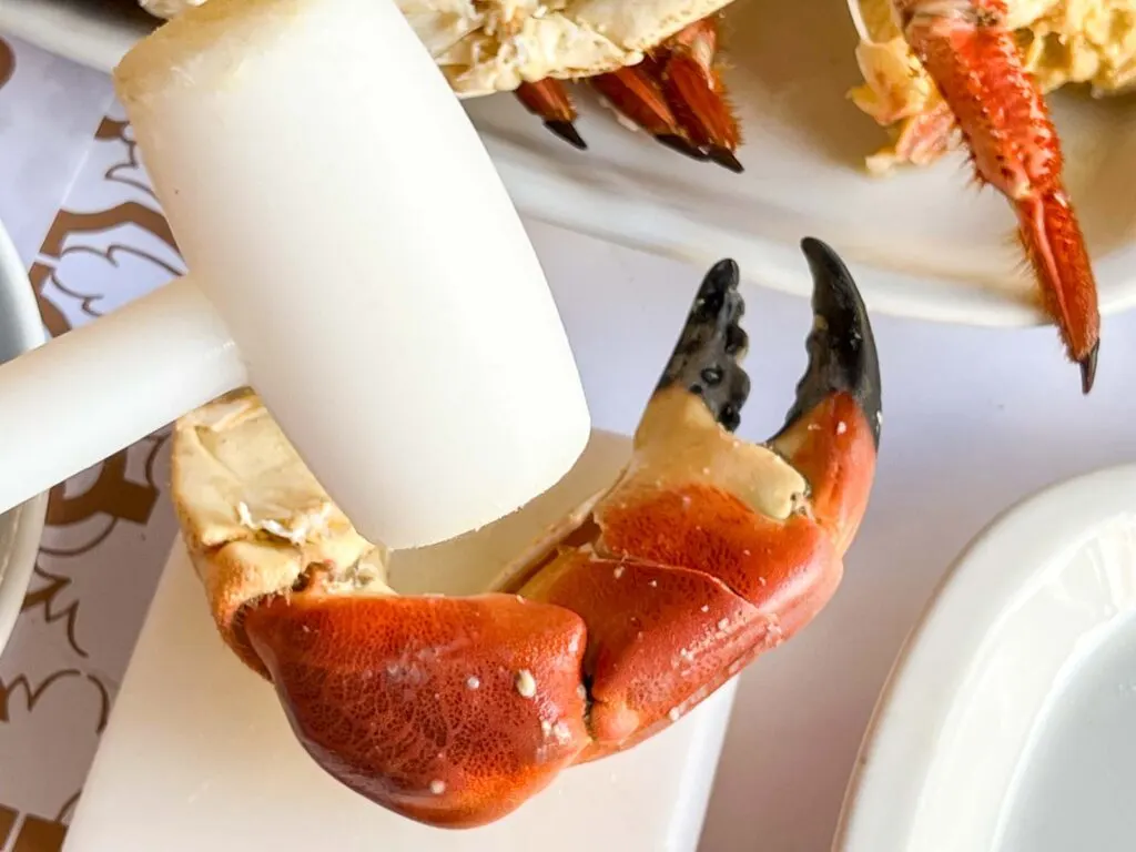 Crab Claw and Crab Mallet at Ramiro in Lisbon