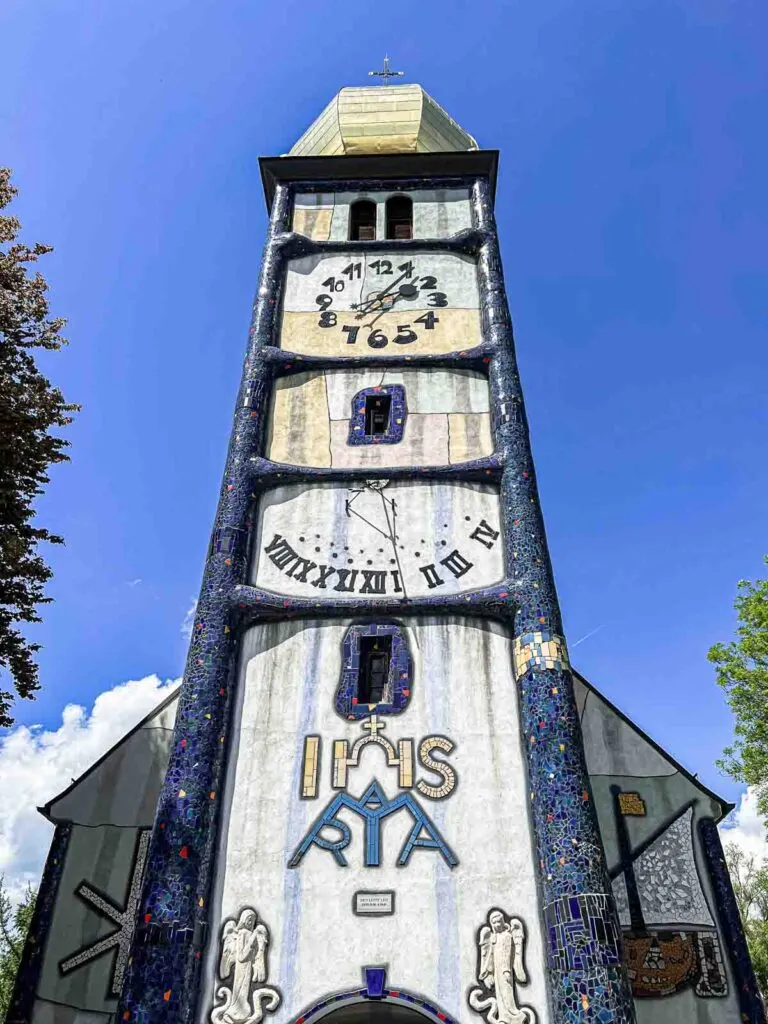 St Barbara Church Steeple in Graz Region