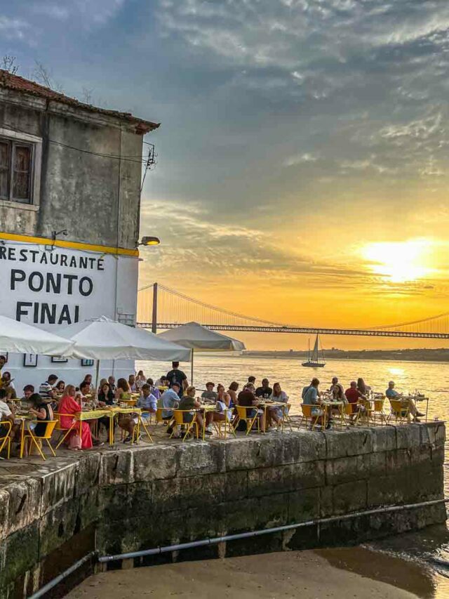Restaurant with a View in Lisbon Story