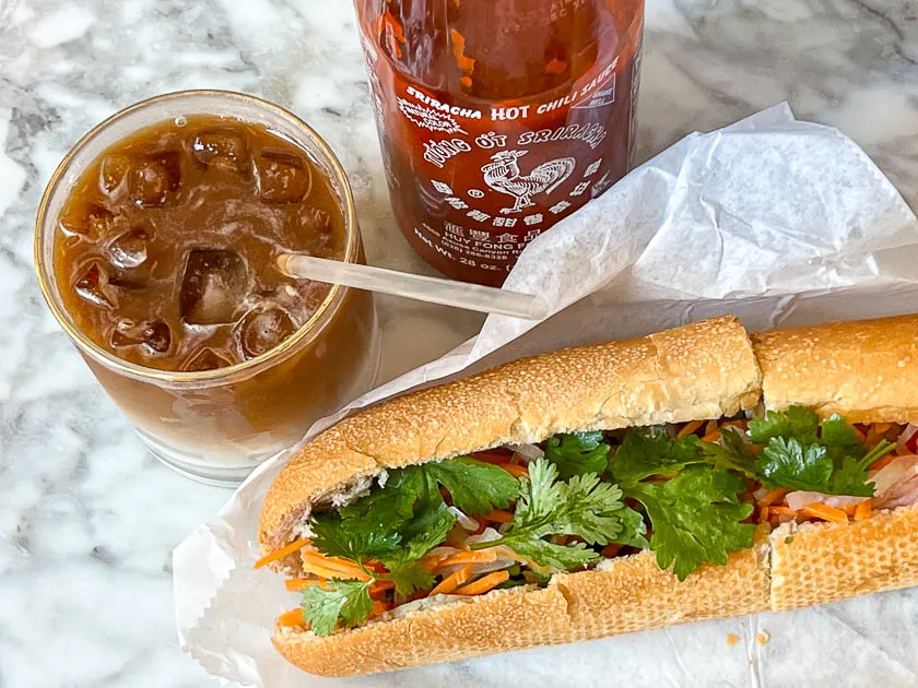 Banh Mi and Coffee at Caphe Roasters in Philadelphia