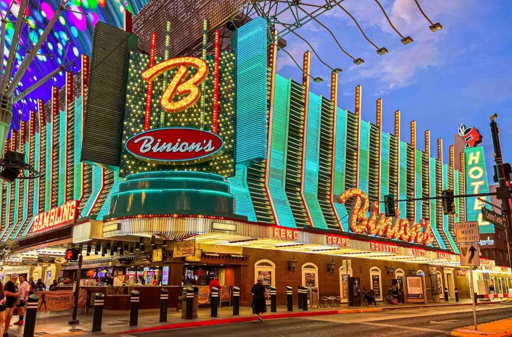Binions in Downtown Las Vegas