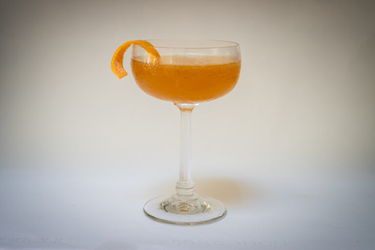 Brown Derby Cocktail with White Background