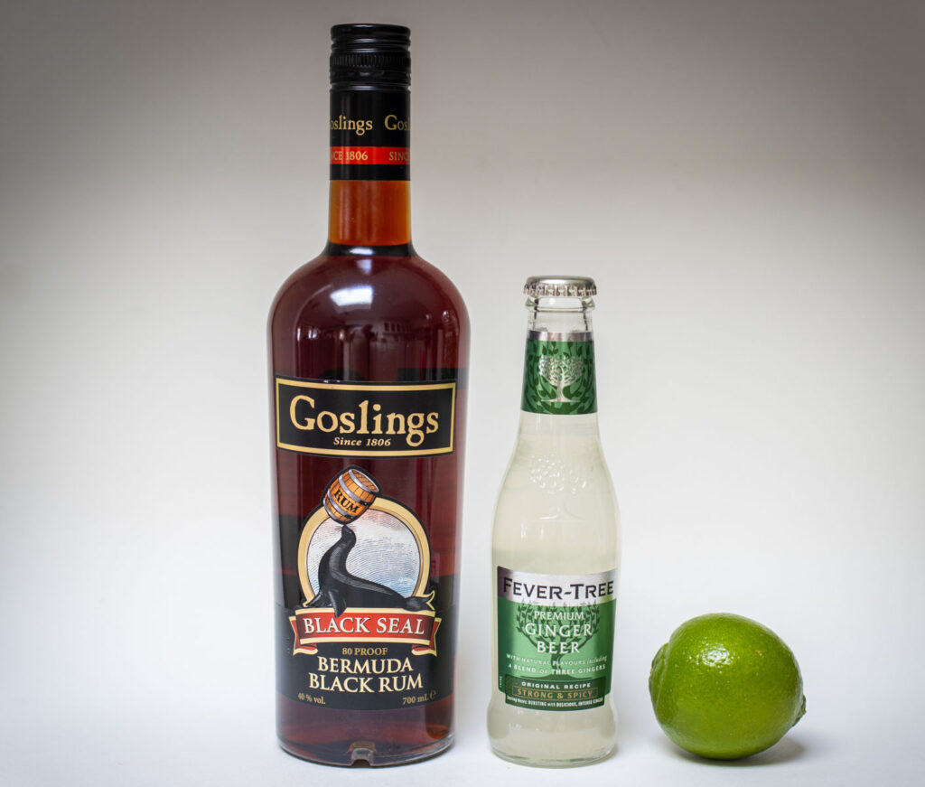 Dark and Stormy Cocktail Ingredients